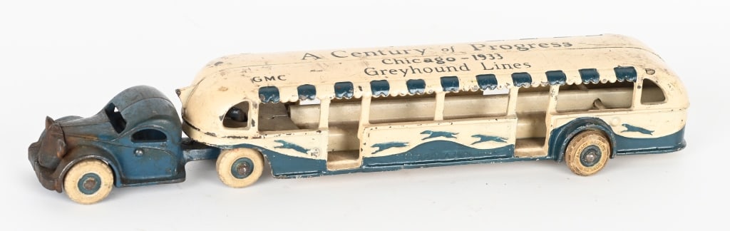 ARCADE CHICAGO WORLDS FAIR GREYHOUND BUS (1 of 6)