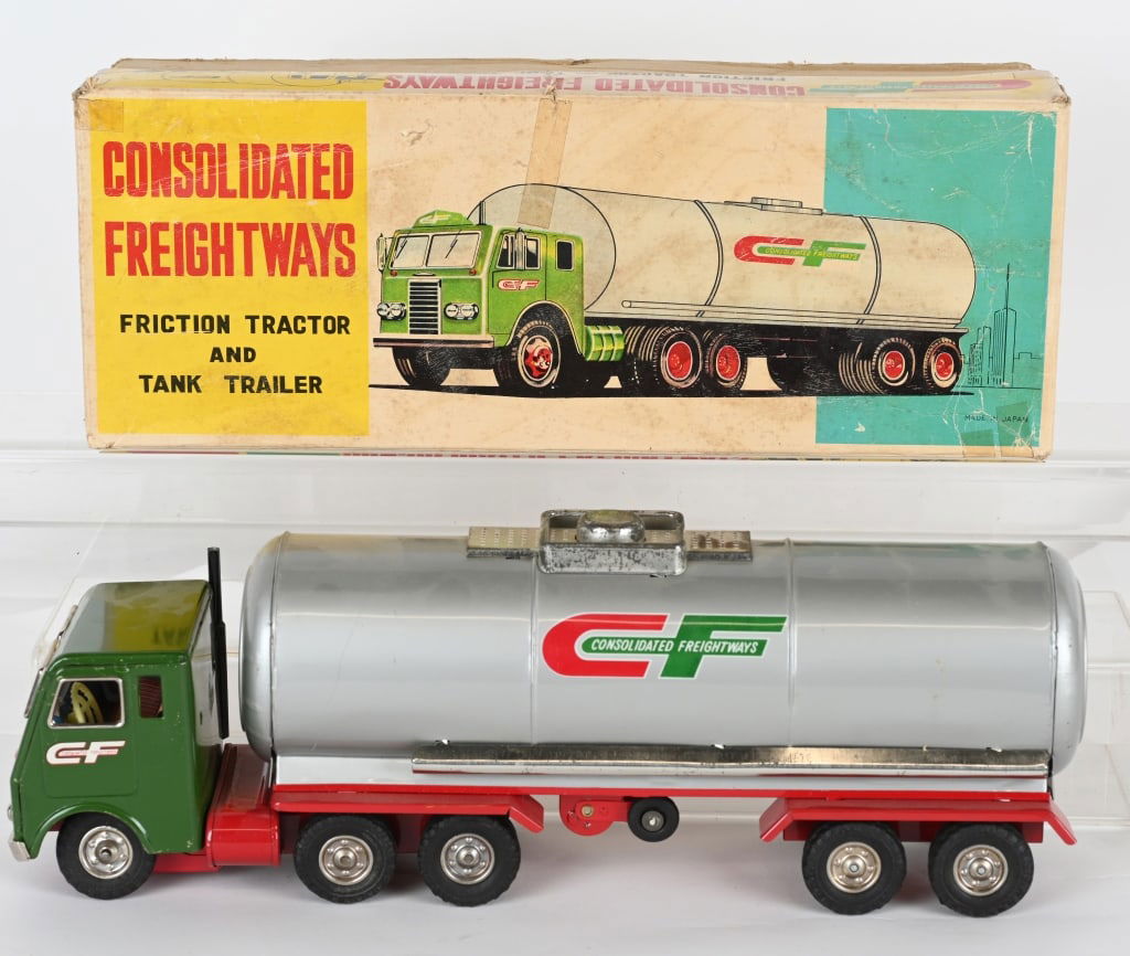 JAPAN TIN FRICTION CONSOLIDATED FREIGTWAYS TRUCK (1 of 7)
