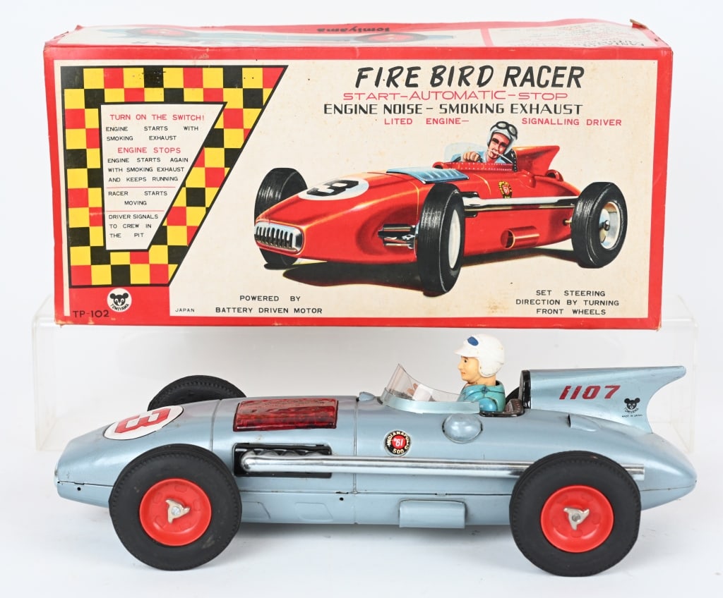TOMIYAMA BATTERY OP FIREBIRD RACER w/ BOX (1 of 9)