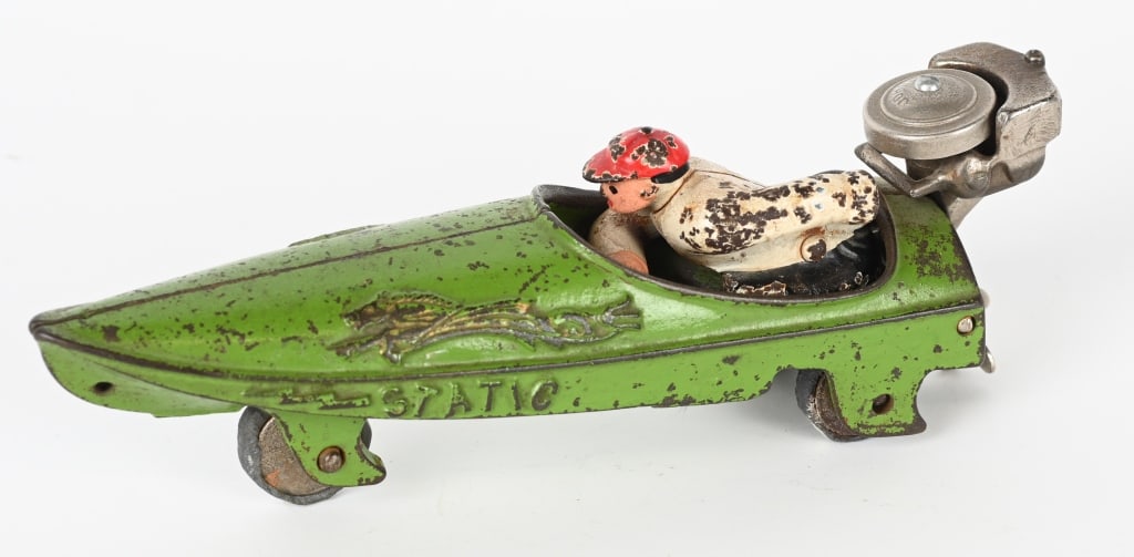 HUBLEY CAST IRON STATIC SPEED BOAT (1 of 5)
