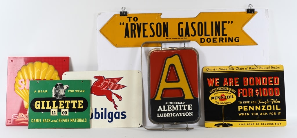 6- GAS & OIL SMALL SIGNS (1 of 6)