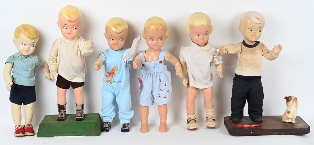 6- VINTAGE BUSTER BROWN MANNEQUINS (1 of 7)
