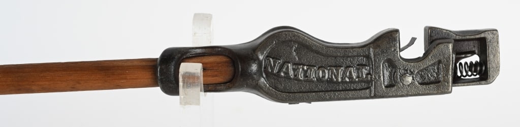 NATIONAL CAST IRON CAP CANE 1908 (1 of 4)