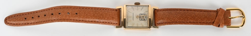 LONGINES 14K GOLD WRISTWATCH 1946, 17J (1 of 5)