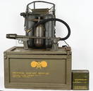 WWII KOREAN WAR M2-A1 FLAMETHROWER & CRATE USMC