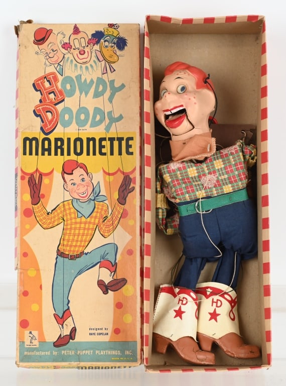 HOWDY DOODY MARIONETTE w/ BOX (1 of 5)