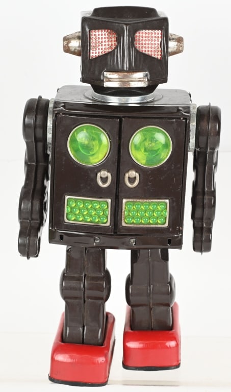 JAPAN TIN BATTERY OP ATTACK ROBOT (1 of 5)