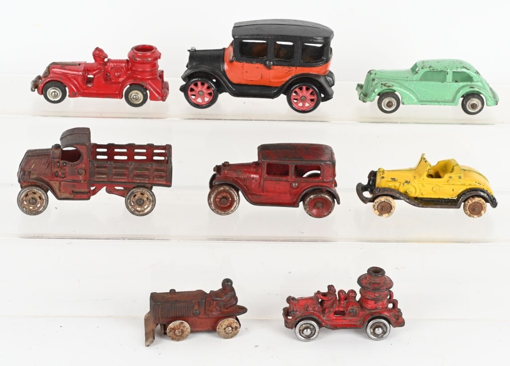 8- CAST IRON TOY VEHICLES, ARCADE & MORE (1 of 6)