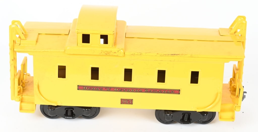 BUDDY L TRAIN CABOOSE T. REPRODUCTIONS (1 of 3)