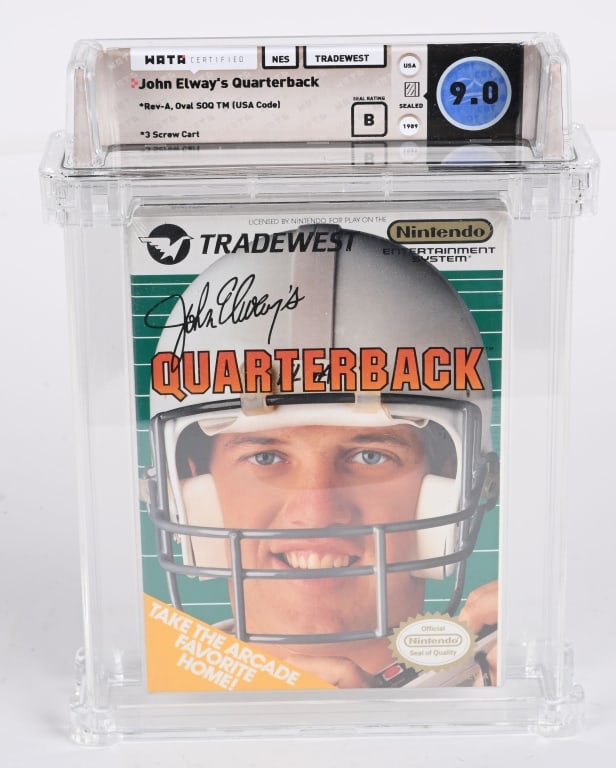 NINTENDO JOHN ELWAY'S QUARTERBACK WATA 9.0 (1 of 3)