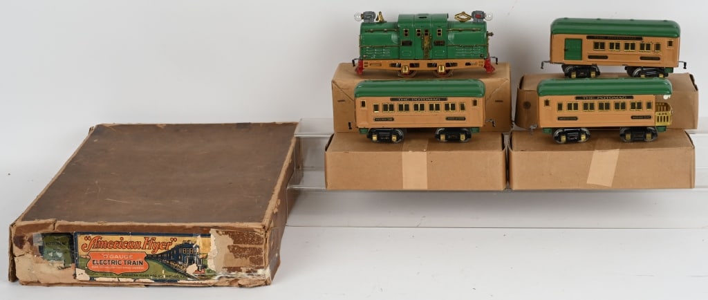 AMERICAN FLYER O GA POTOMAC TRAIN SET w/ BOX (1 of 4)