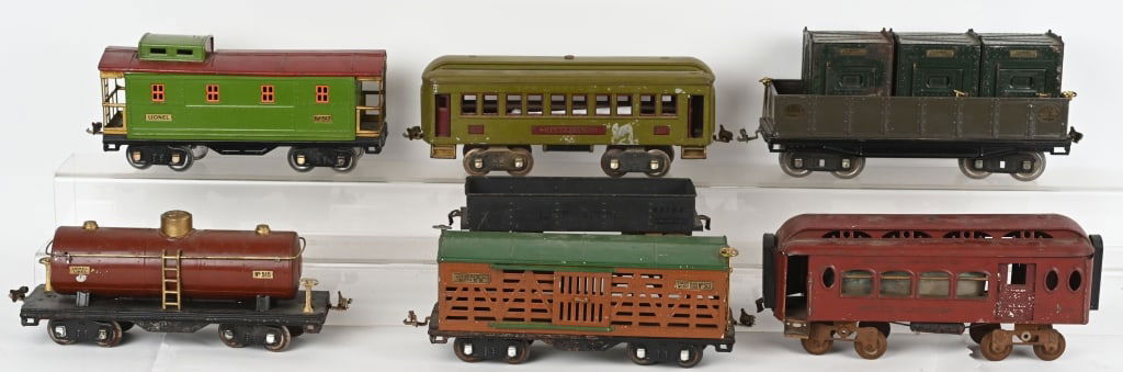 7- LIONEL STD GA TRAIN CARS (1 of 3)