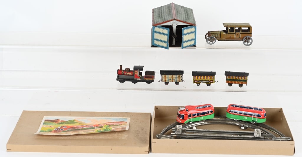 GERMAN & JAPAN TIN TOY LOT (1 of 3)