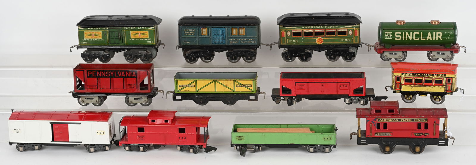 12- AMERICAN FLYER ROLLING STOCK (1 of 6)