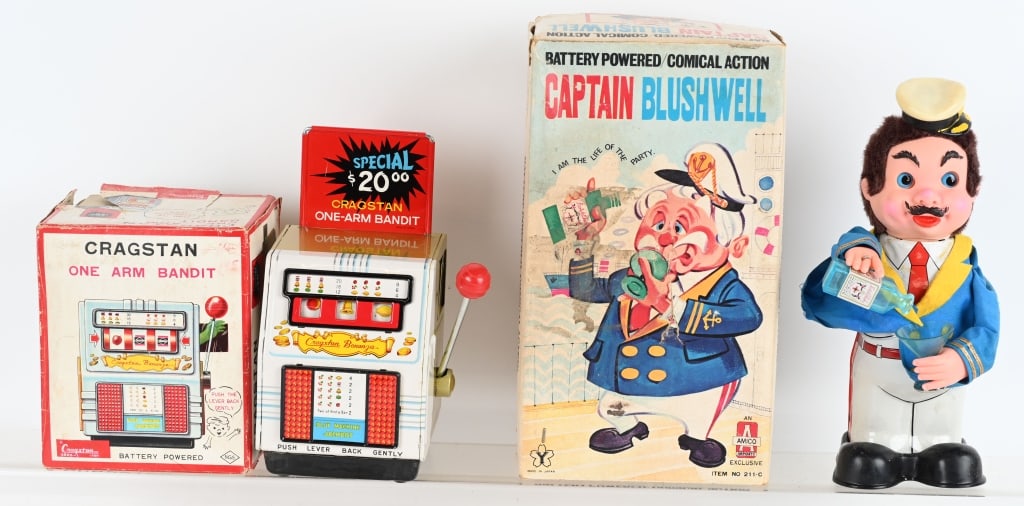 2- JAPAN BATTERY OP TOYS w/ BOXES (1 of 11)