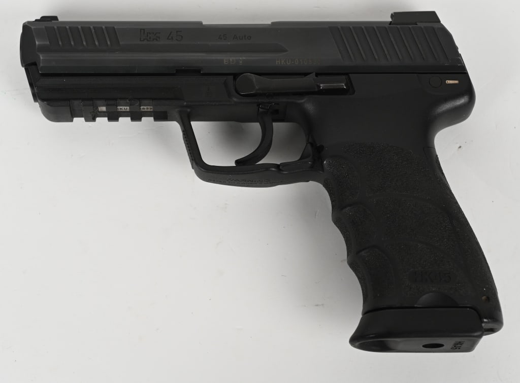 Heckler & Koch Hk-45 .45 Acp Semi Auto Pistol Auction