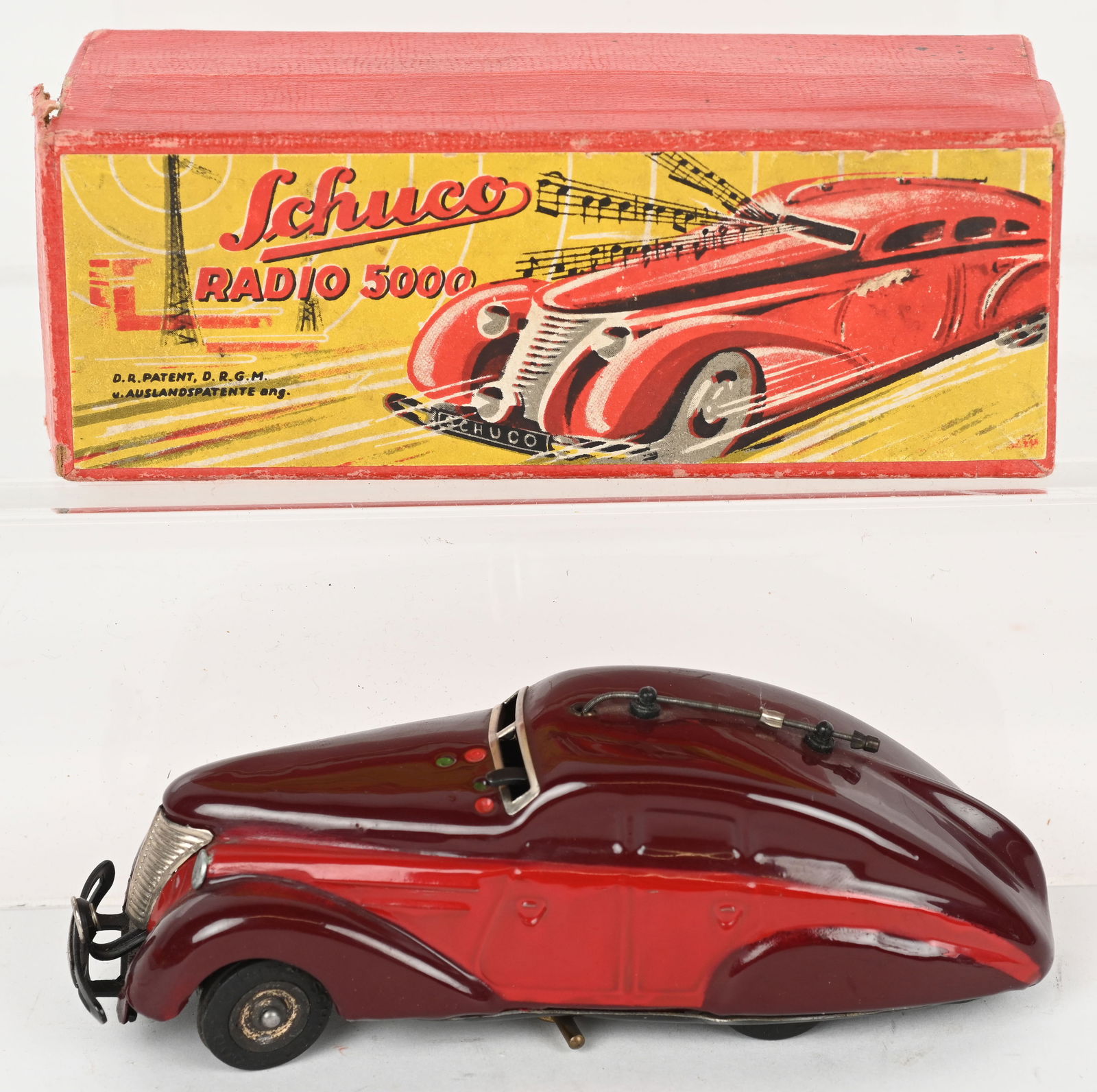 SCHUCO 5000 RADIO CAR w/ BOX (1 of 8)