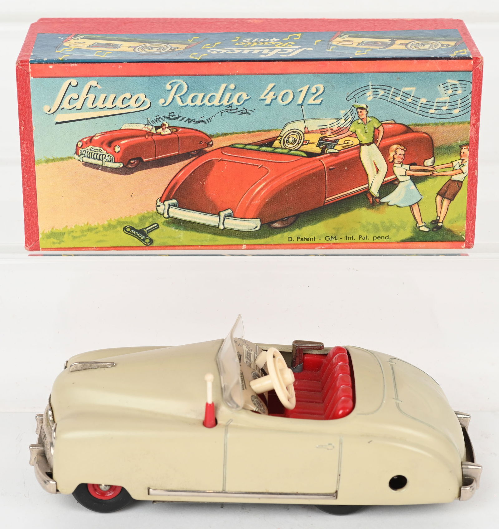 SCHUCO 4012 RADIO CAR w/ BOX (1 of 8)