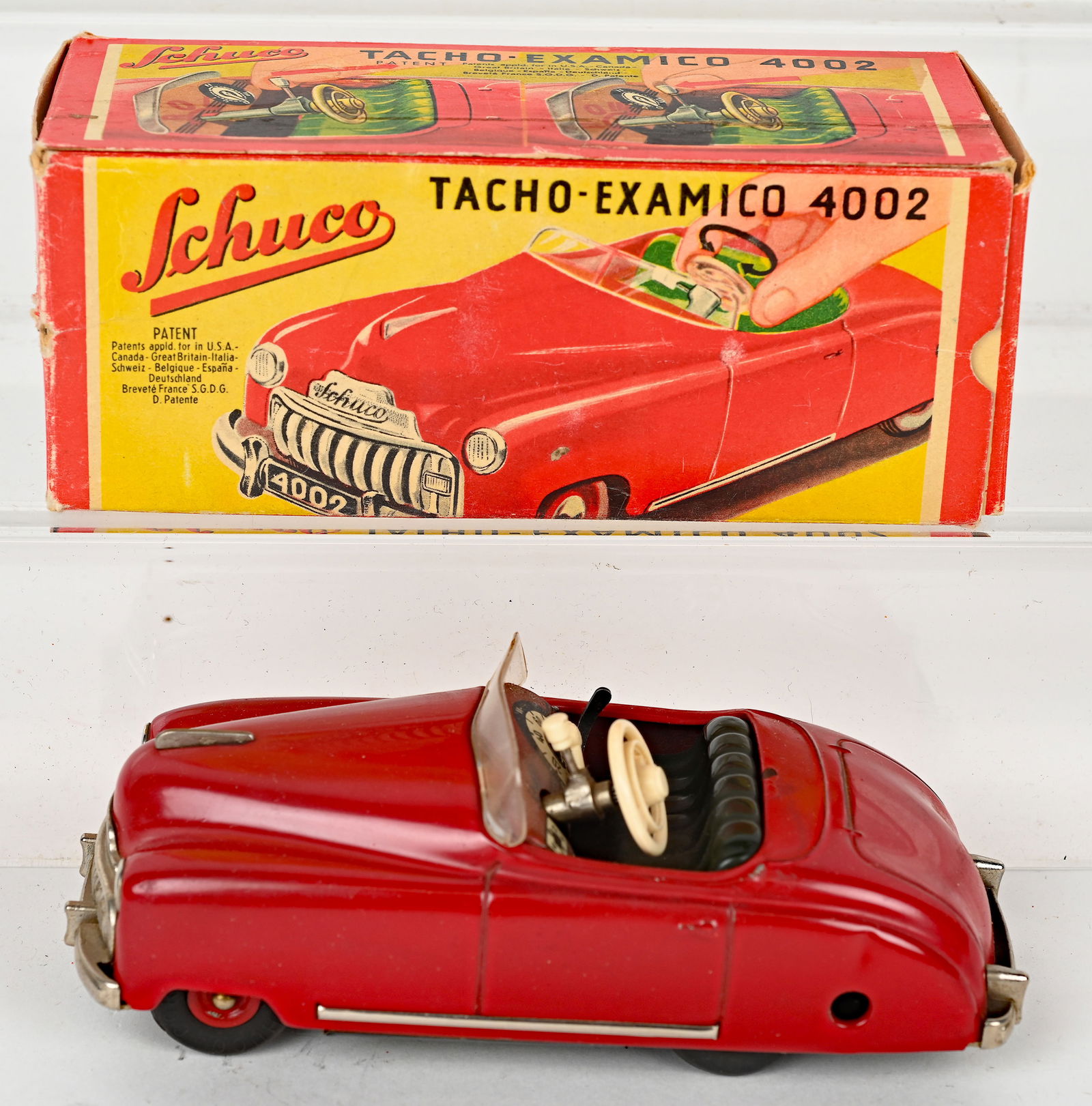 SCHUCO 4002 TACHO-EXAMICO w/ BOX (1 of 9)