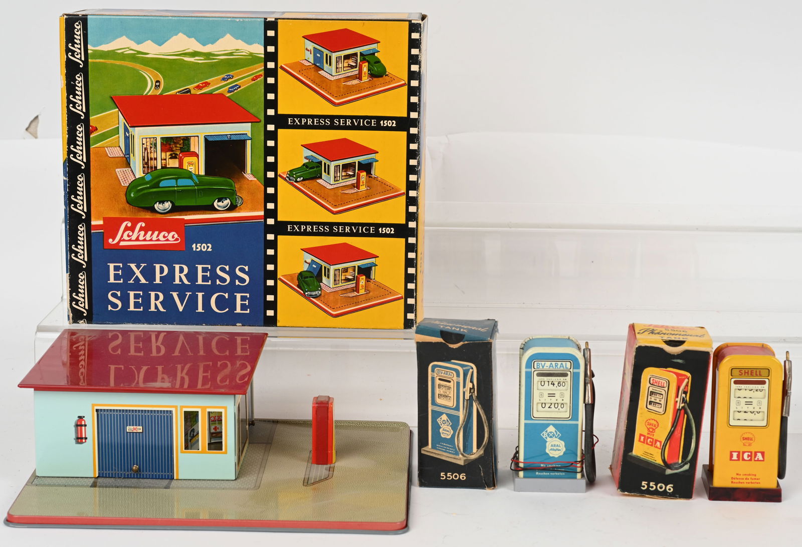 SCHUCO 1501 EXPRESS SERVICE & 5506 GAS PUMPS (1 of 7)