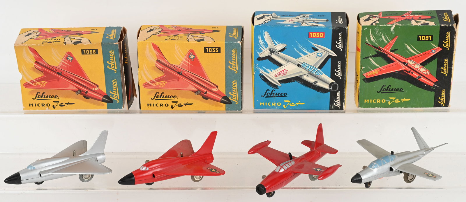 4- SCHUCO MICRO JETS w/ BOXES (1 of 3)