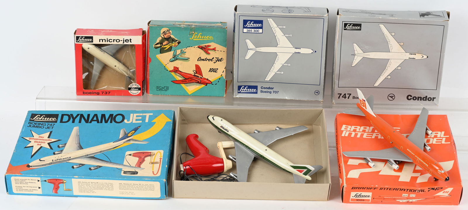 6- SCHUCO JET PLANES w/ BOXES (1 of 5)