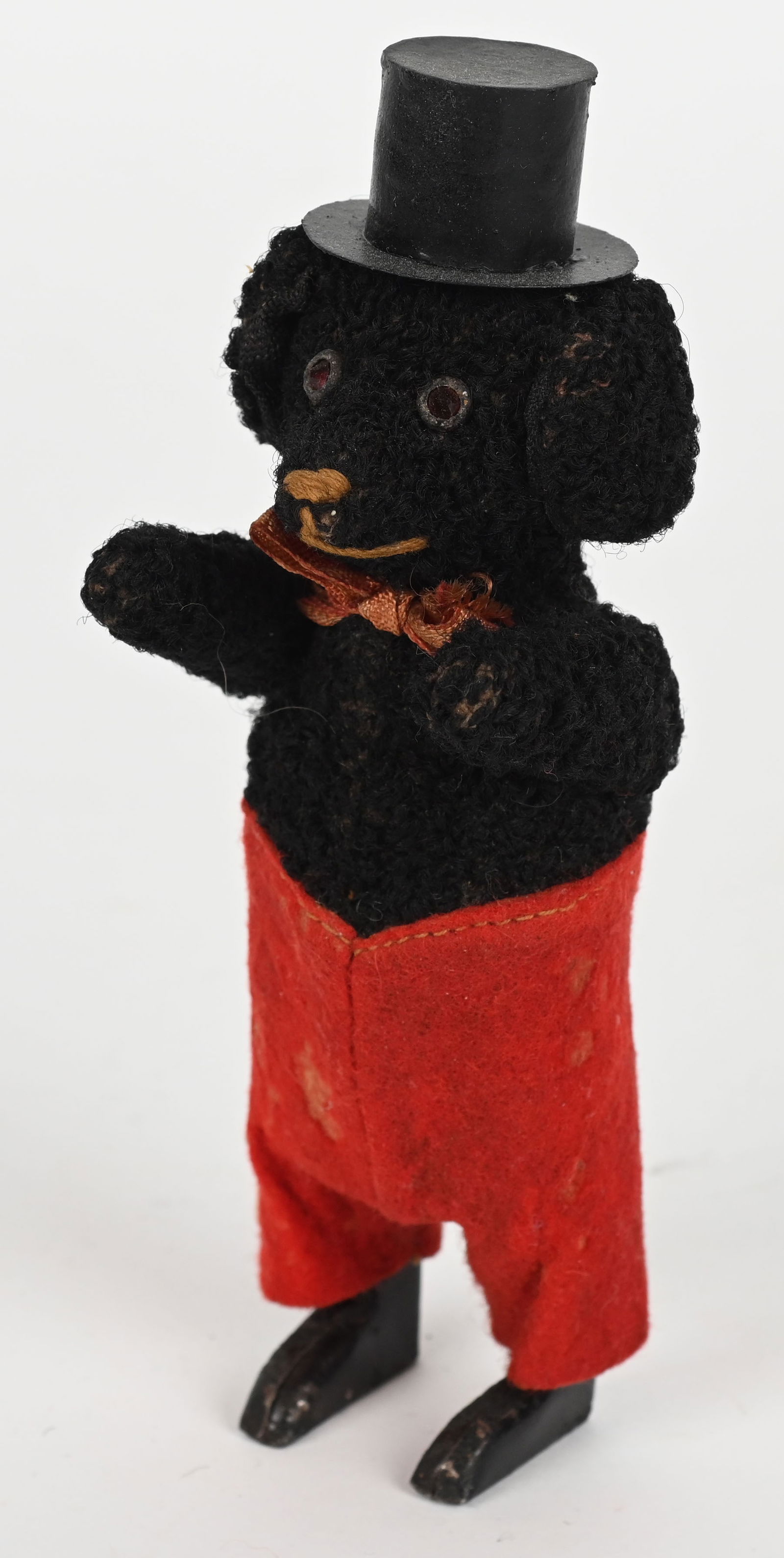 SCHUCO WINDUP DOG WITH HAT (1 of 4)