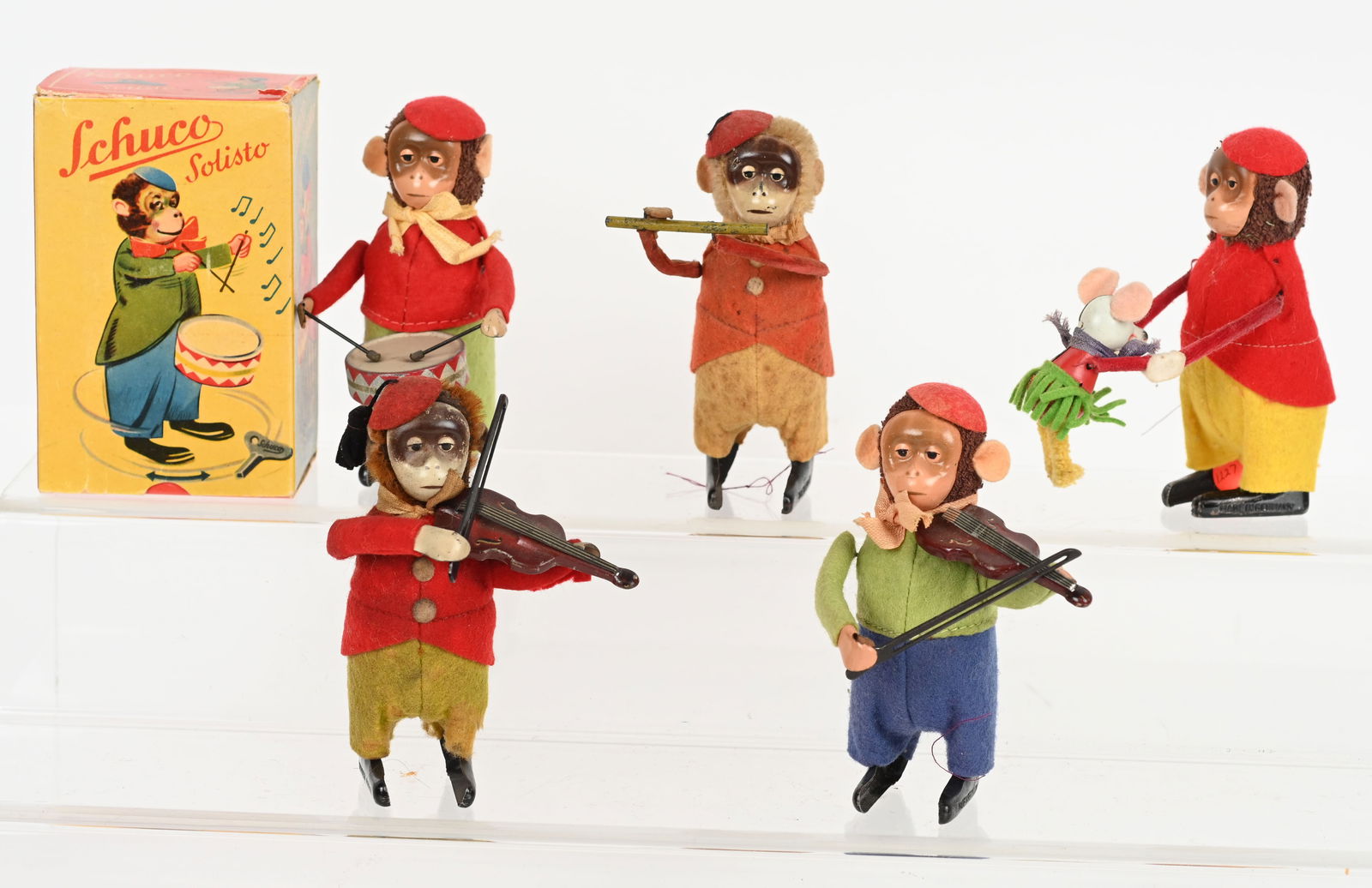 5- SCHUCO WINDUP MONKEYS (1 of 7)