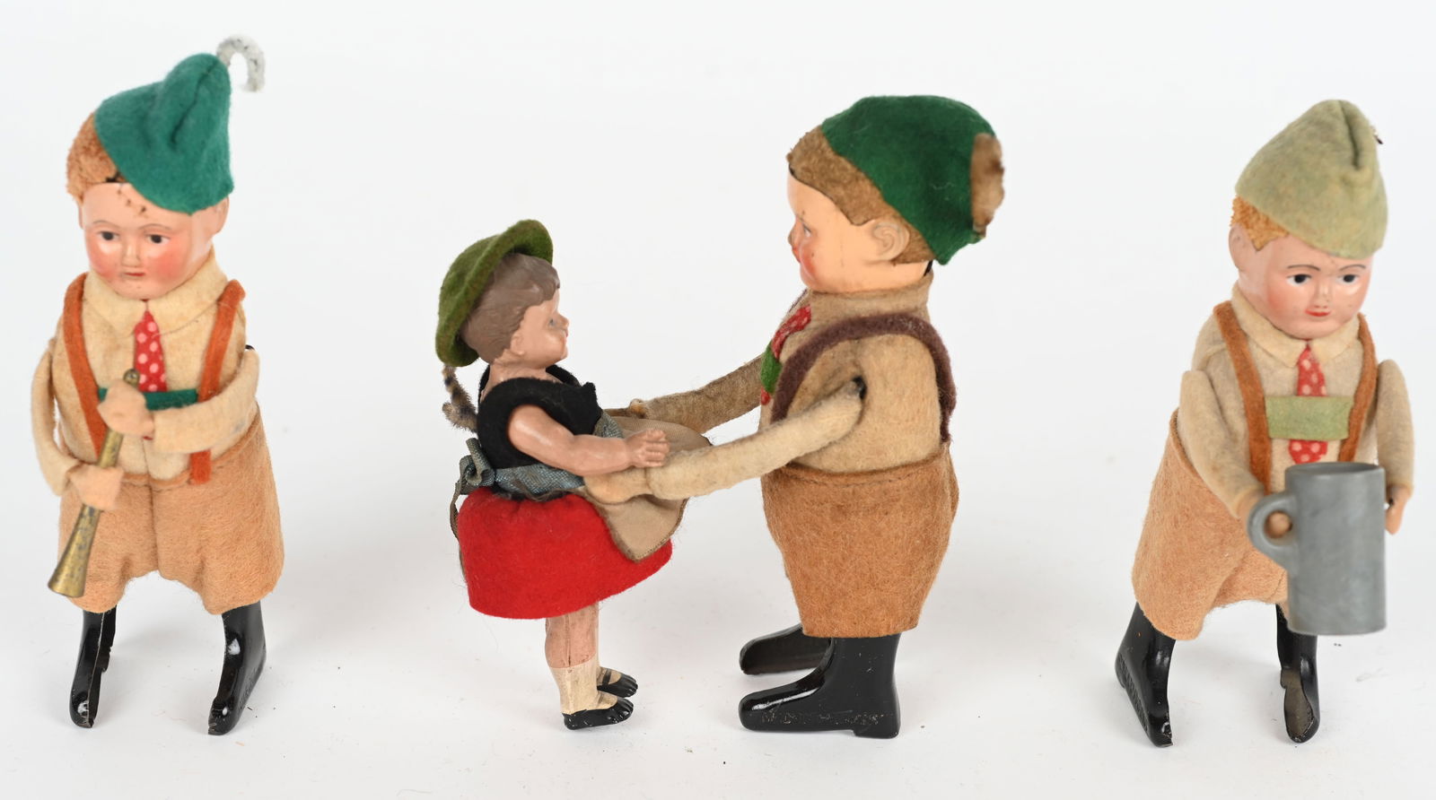 3- SCHUCO WINDUP BAVARIAN BOYS (1 of 6)