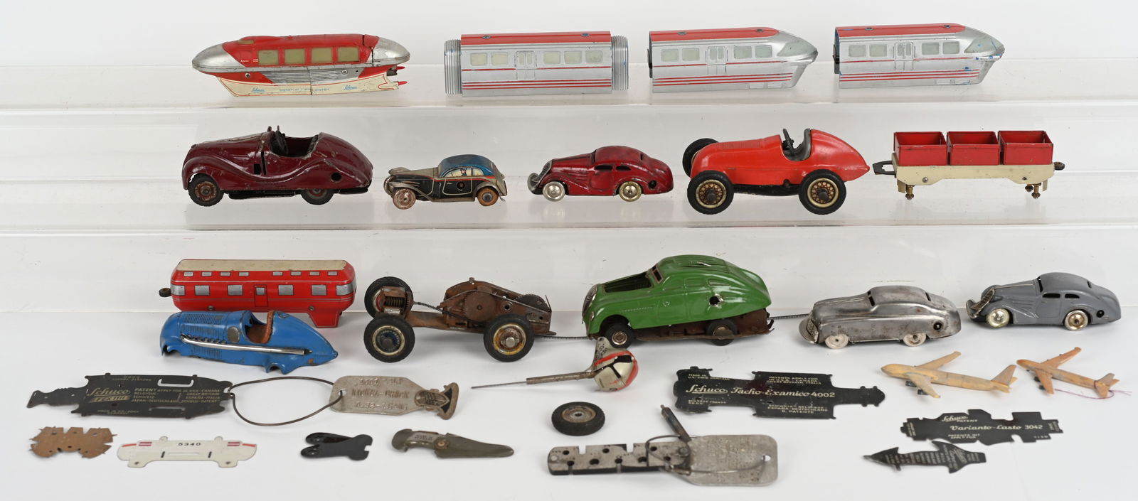 LOT OF SCHUCO CARS & PARTS FROM FACTORY (1 of 6)