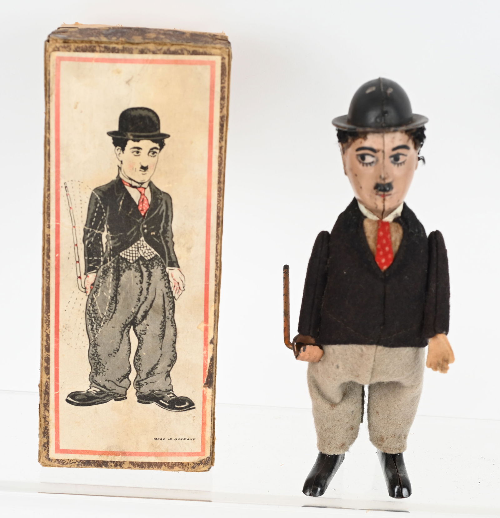 SCHUCO WINDUP CHARLIE CHAPLIN w/ BOX (1 of 6)