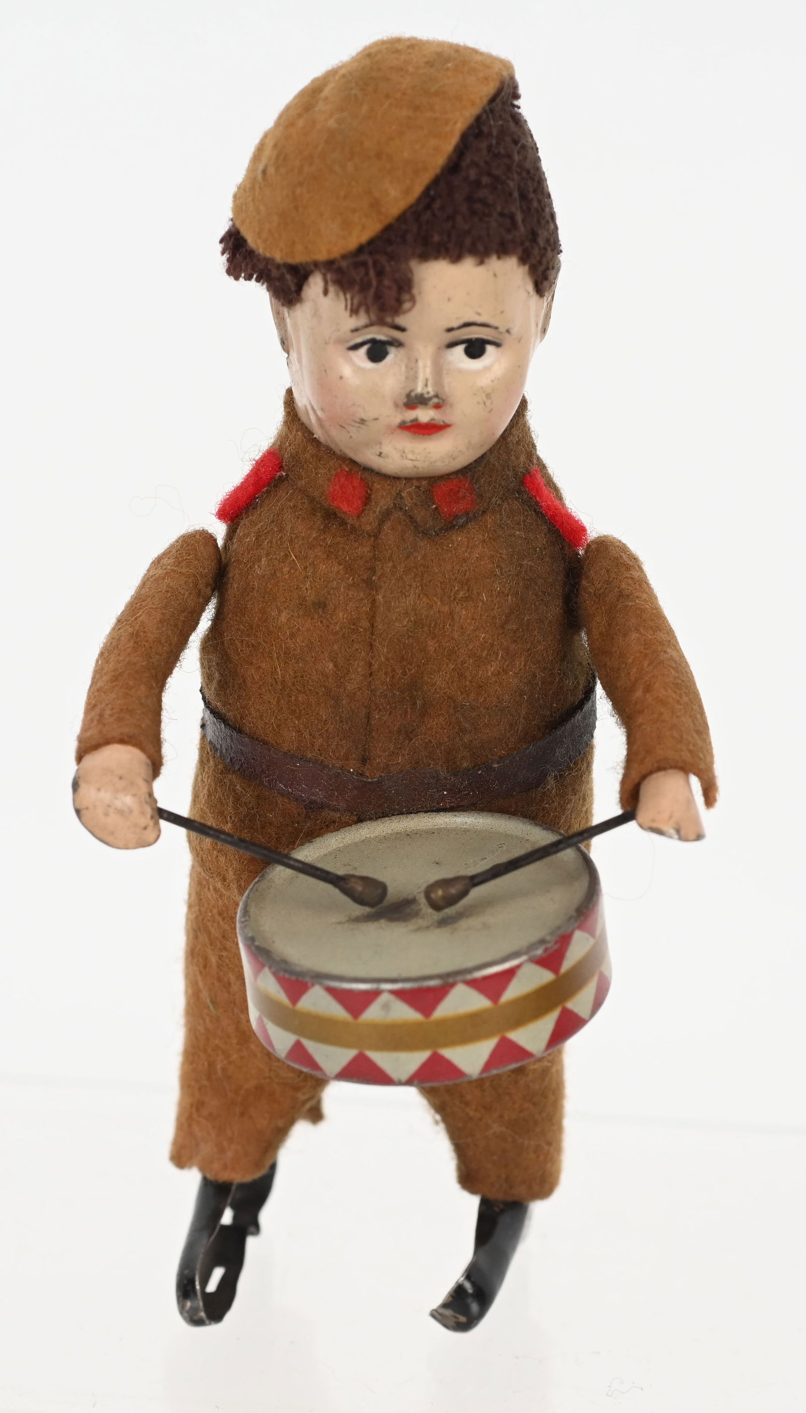 SCHUCO WINDUP GERMAN SOLDIER w/ DRUM (1 of 4)
