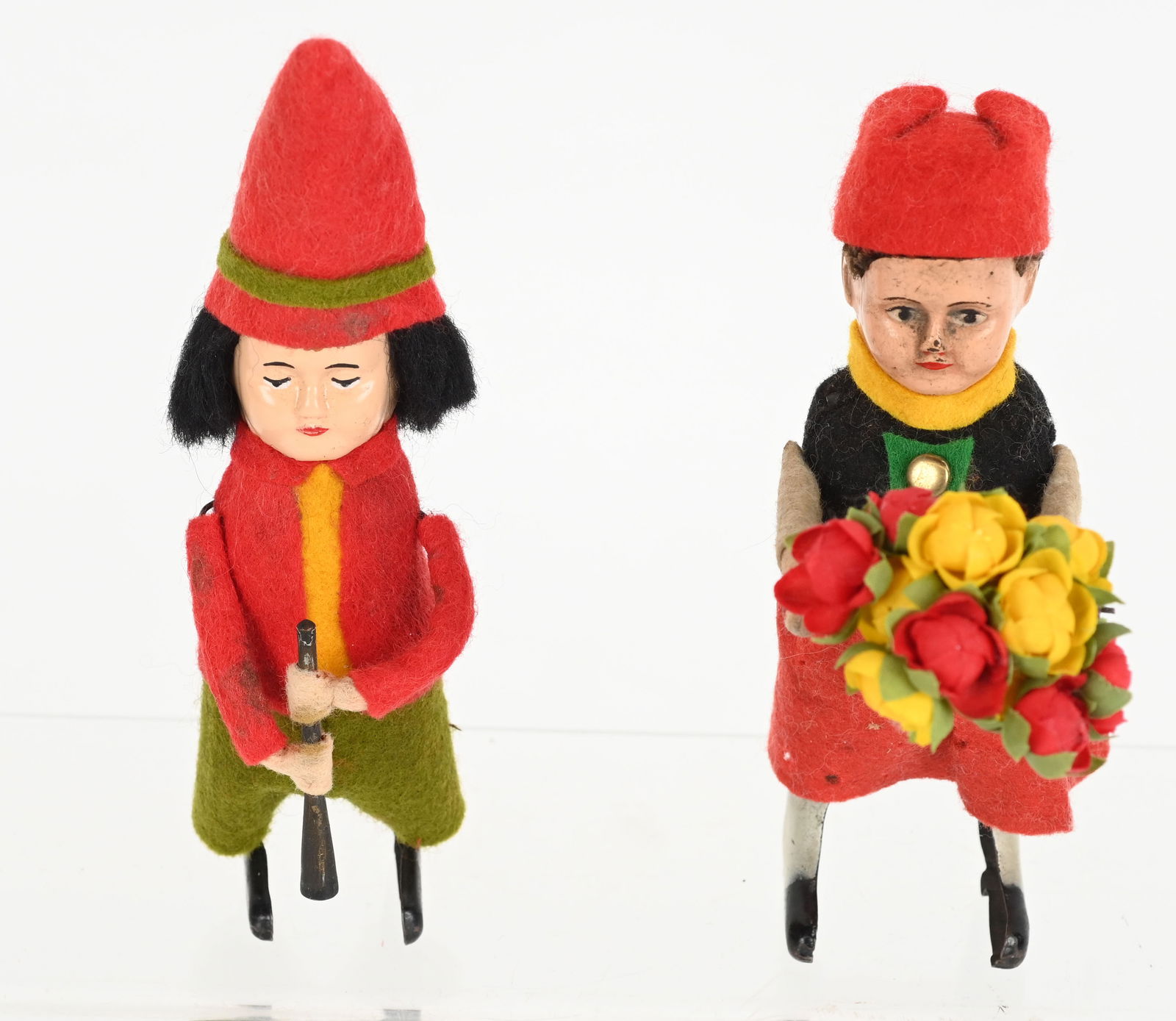 2- SCHUCO WINDUP BLACK FOREST FIGURES (1 of 5)