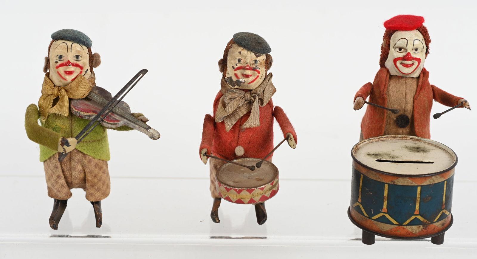 2- SCHUCO WINDUP CLOWNS (1 of 5)