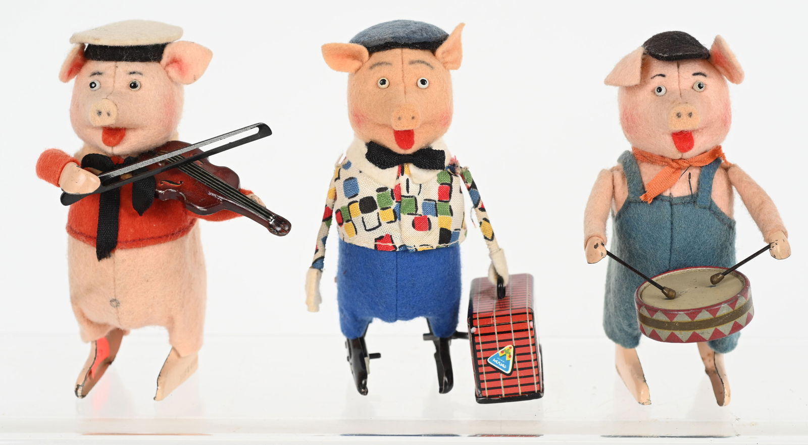 SCHUCO WINDUP THREE LITTLE PIGS (1 of 7)