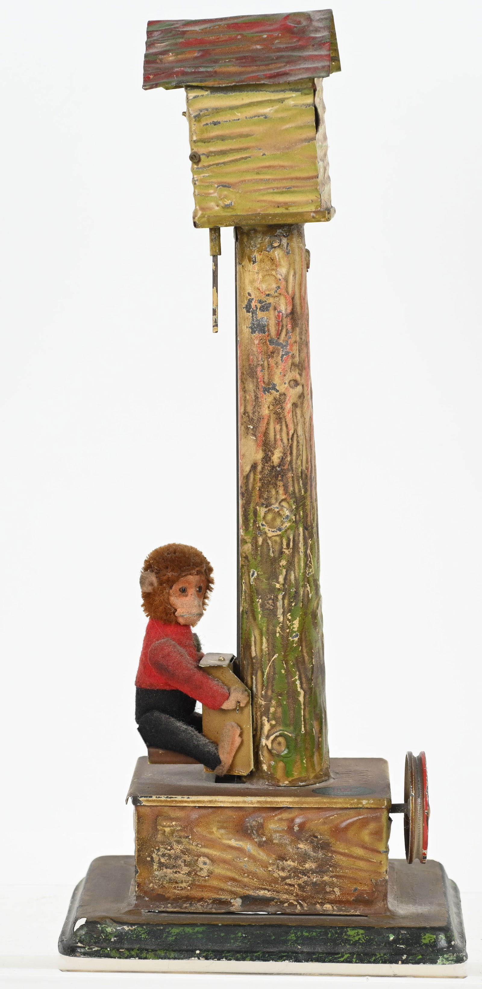 DOLL CO MONKEY CLIMBING TO BIRD HOUSE STEAM TOY (1 of 7)