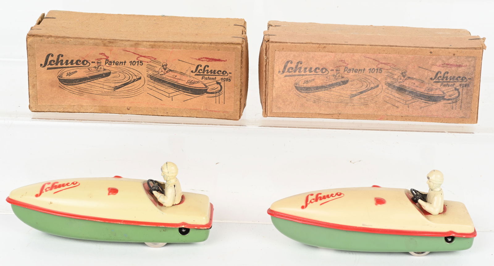 2- SCHUCO 1015 SPEED BOATS w/ BOXES (1 of 5)