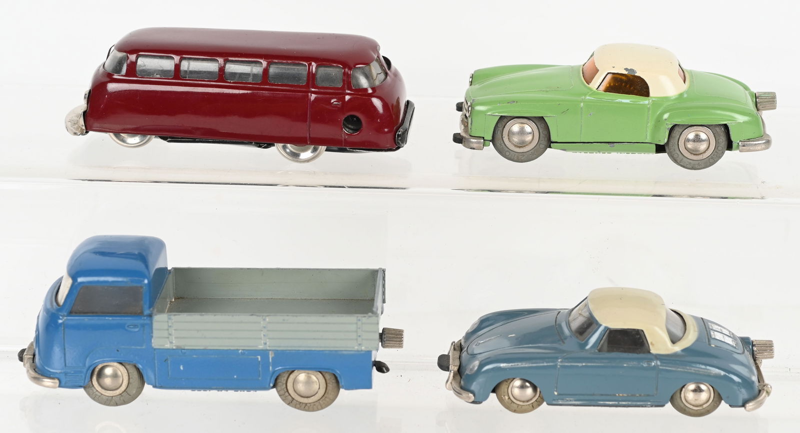 4- SCHUCO TIN WINDUP CARS & TRUCK (1 of 6)
