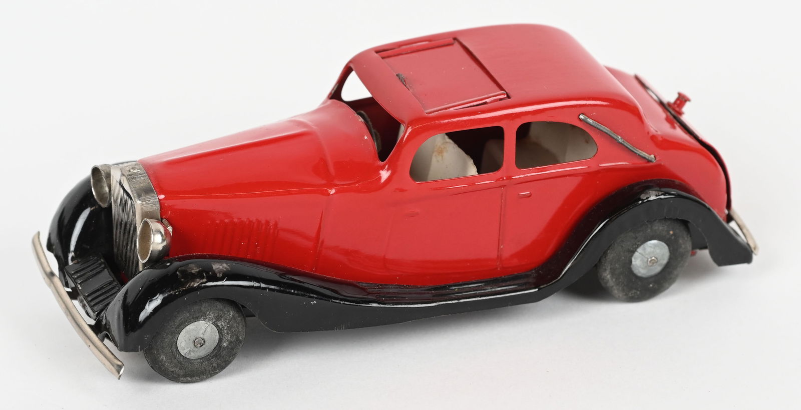 Scarce English Mettoy Tin Wind Up Rolls Royce.