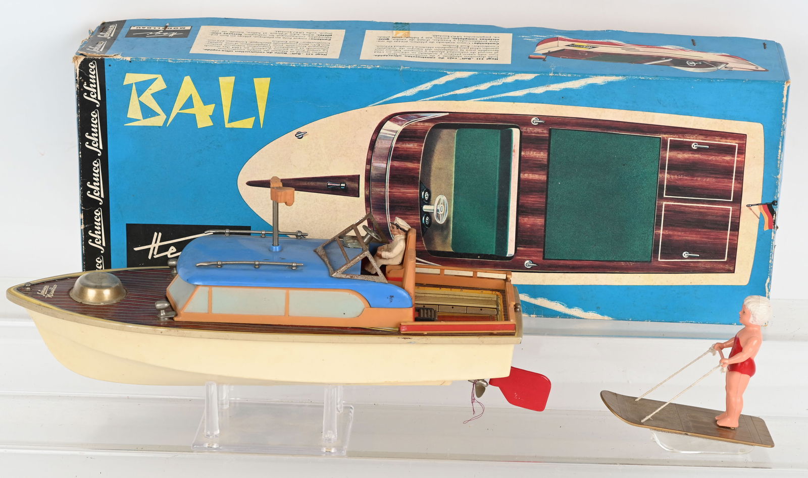 2- SCHUCO BOATS , ONE w/ BOX (1 of 5)