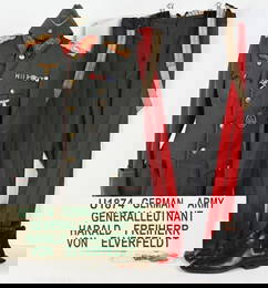 WWII NAZI GERMAN GENERALS NAMED UNIFORM GROUP WW2