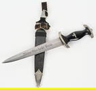 WWII NAZI SS M33 R&#214;HM DEDICATION DAGGER EICKHORN