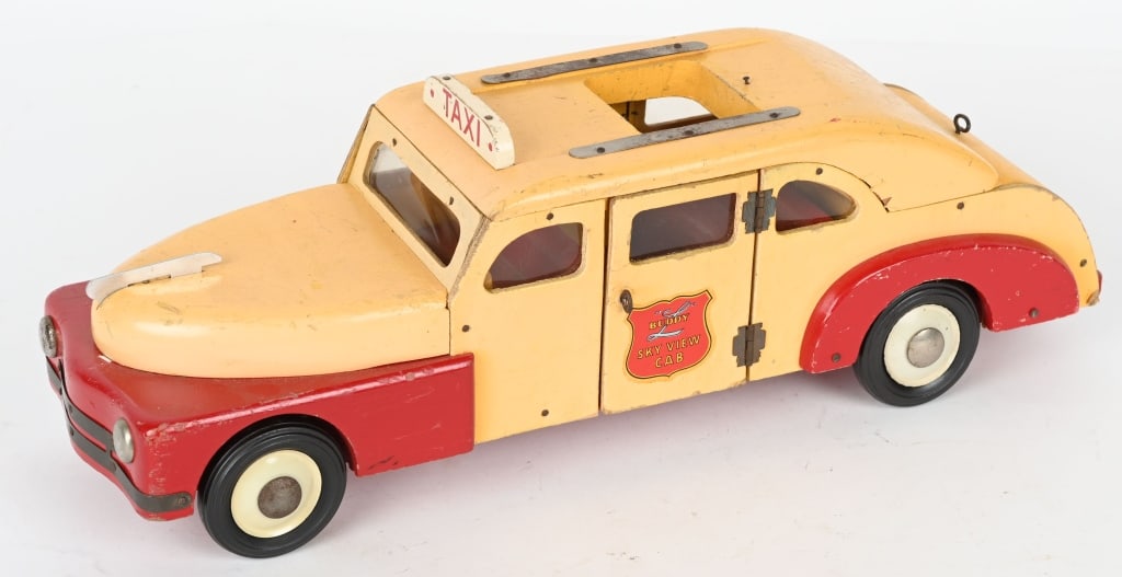 BUDDY L WOODEN SKYVIEW TAXI CAB (1 of 5)