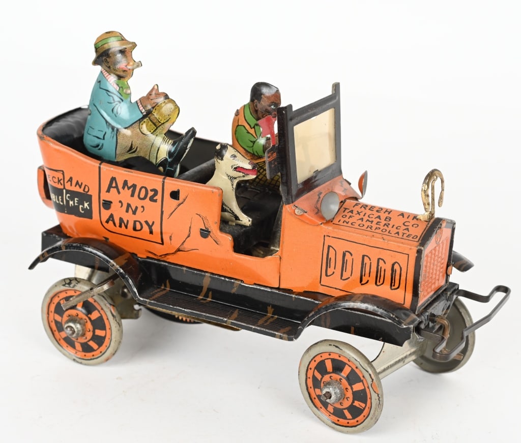 MARX WINDUP AMOS & ANDY FRESH AIR TAXI (1 of 6)