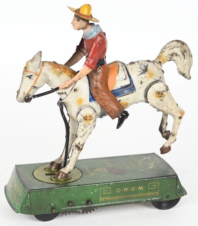 LEHMANN TIN WINDUP BUCKING BRONCHO (1 of 5)
