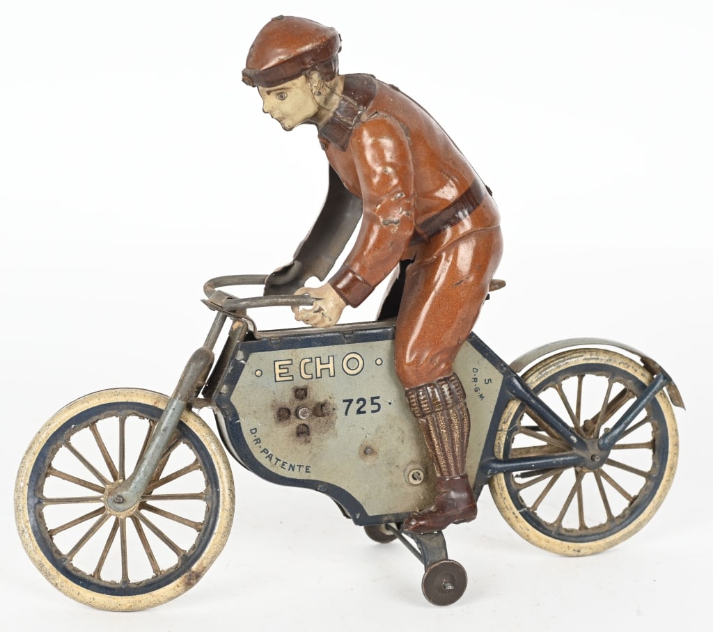 LEHAMNN TIN WINDUP ECHO MOTORCYCLE (1 of 4)