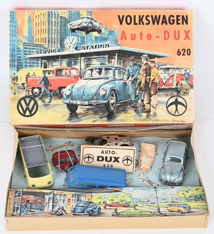 GERMAN AUTO-DUX VOLKSWAGEN SET w/ BOX (1 of 5)