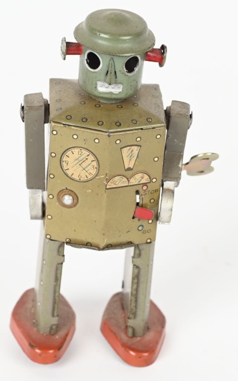 JAPAN WINDUP ATOMIC ROBOT MAN (1 of 4)