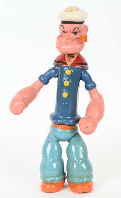 1935 IDEAL WOOD JOINTED POPEYE (1 of 5)