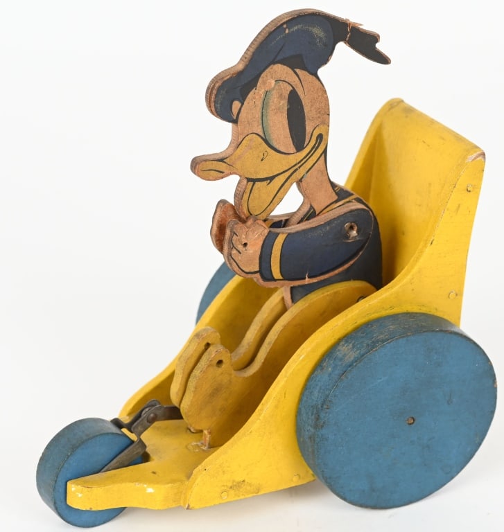 CHAD VALLEY DONALD DUCK IN CART (1 of 4)